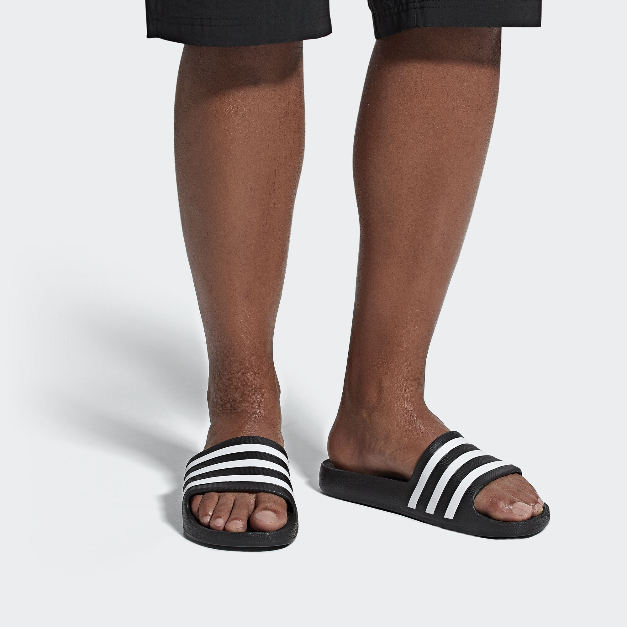 adidas Adilette Aqua Slides - Black | adidas Singapore